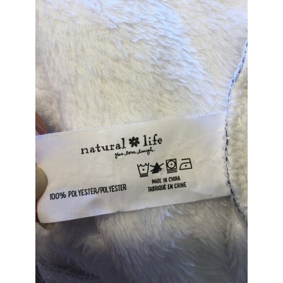 Natural Life Tie-Dye Fleece One Piece Pajamas Coveralls Loungewear Size M - Picture 6 of 6